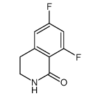 6,8-difluoro-3,4-dihydroisoquinolin-1(2H)-one Structure
