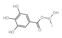 hydroxyiodo[(3,4,5-trihydroxybenzoyl)oxy]- bismuthine Structure