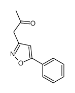1-(5-phenyl-1,2-oxazol-3-yl)propan-2-one结构式
