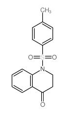 2,3-二氢-1-[(4-甲基苯基)磺酰基]-4(1H)-喹啉酮结构式