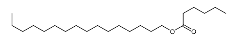 hexadecyl hexanoate Structure