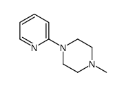 Piperazine, 1-methyl-4-(2-pyridinyl)- (9CI)结构式