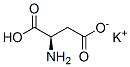 Aspartic acid, monopotassium salt, D- (8CI) Structure