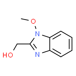 1H-Benzimidazole-2-methanol,1-methoxy-(9CI) structure