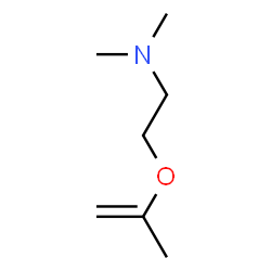 Ethanamine, N,N-dimethyl-2-[(1-methylethenyl)oxy]- (9CI) Structure