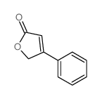 2(5H)-Furanone,4-phenyl- Structure