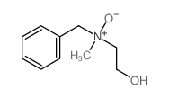 Ethanol,2-[methyloxido(phenylmethyl)amino]- structure
