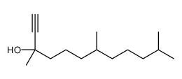 3,7,11-trimethyldodec-1-yn-3-ol Structure