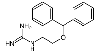 1-[2-(Diphenylmethoxy)ethyl]guanidine Structure