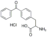 2-amino-3-(4-benzoylphenyl)propanoicacidhydrochloride Structure