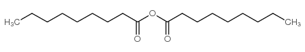 Nonanoic Anhydride Structure