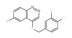 Cinnoline,4-[[(3,4-dichlorophenyl)methyl]thio]-6-fluoro- picture