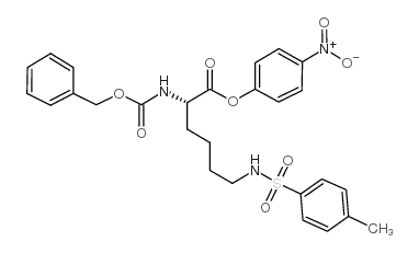 N6-[(4-甲基苯基)磺酰基]-N2-[(苯基甲氧基)羰基]-L-赖氨酸对硝基苯基酯图片