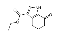 ethyl 7-oxo-4,5,6,7-tetrahydro-1H-indazole-3-carboxylate Structure