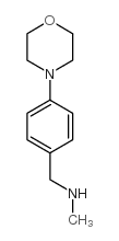 N-甲基-4-(4-吗啉基)苄胺结构式