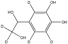 DL-3,4-二羟基苯基二醇结构式