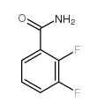 2,3-二氟苯甲酰胺结构式