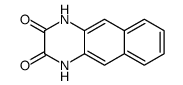 1,4-dihydrobenzo[g]quinoxaline-2,3-dione结构式