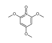 2,4,6-trimethoxypyridine-1-oxide结构式