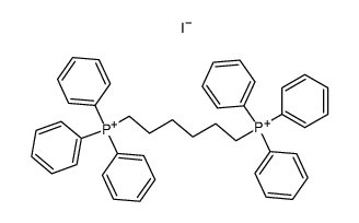 1.6-Bis-triphenylphosphonio-hexan-diiodid Structure