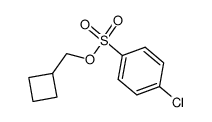 cyclobutylmethyl 4-chlorobenzenesulfonate Structure