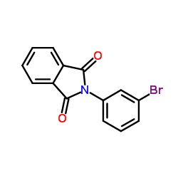 2-(3-溴苯甲基)异二氢吲哚-1,3-二酮结构式