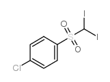 Sulfone, p-chlorophenyl diiodomethyl Structure