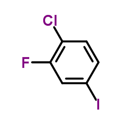 4-氯-3-氟碘苯结构式