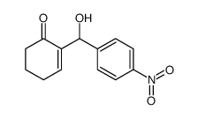 2-[hydroxy-(4-nitrophenyl)methyl]cyclohex-2-en-1-one Structure