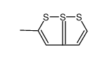 3-methyl-1λ4,2,8-trithiabicyclo[3.3.0]octa-1(5),3,6-triene Structure