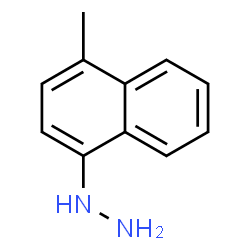 Hydrazine, (4-methyl-1-naphthalenyl)- (9CI)结构式