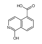 1-Oxo-1,2-dihydroisoquinoline-5-carboxylic acid Structure