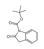 TERT-BUTYL 2-OXOINDOLINE-1-CARBOXYLATE Structure