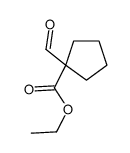 1-甲酰基-环戊烷羧酸乙酯结构式