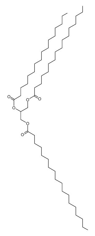 1,2-Dipalmitoyl-3-Stearoyl-rac-glycerol Structure