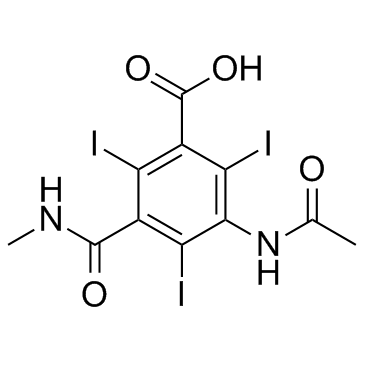 碘他拉酸结构式