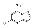 5-甲基吡唑并[1,5-A]嘧啶-7-胺结构式