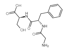 甘氨酰-L-苯丙氨酰-L-丝氨酸结构式