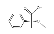 (S)-(+)-2-methoxy-2-phenylpropionic acid Structure
