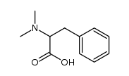 DL-N,N-dimethylphenylalanine结构式