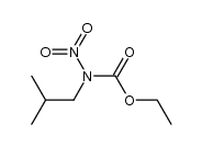 isobutyl-nitro-carbamic acid ethyl ester结构式
