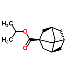 1-金刚烷羧酸异丙酯结构式