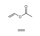 Ethylene-vinyl acetate copolymer structure