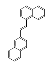 (E)-1-(2-(naphthalen-2-yl)vinyl)naphthalene Structure