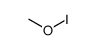 methyl hypoiodite Structure