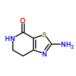2-氨基-6,7-二氢噻唑并[5,4-c]吡啶-4(5h)-酮结构式