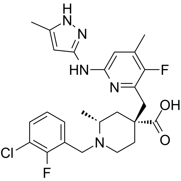 Aurora A inhibitor 1 Structure