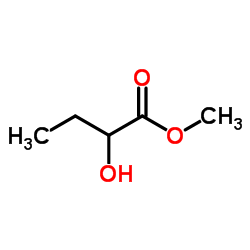 2-Hydroxybutanoic acid methyl ester structure
