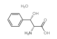 D-3-苯基丝氨酸一水物结构式