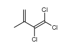 1,1,2-trichloro-3-methyl-1,3-butadiene结构式